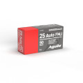 Aguila Ammunition .25 ACP 50gr Full Metal Jacket (FMJ) ammunition