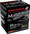 Winchester .22 LR 40gr Copper Plated Round Nose (CPRN) ammunition