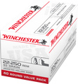 Winchester USA .22-250 Rem. 45 Grain Jacketed Hollow Point (JHP)