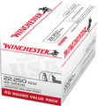 Winchester .22-250 Remington 45gr Jacketed Hollow Point (JHP) ammunition