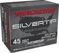 Winchester .45 Colt 225gr Jacketed Hollow Point (JHP) ammunition
