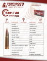 Fort Scott Munitions 7.62x39mm 117gr Solid ammunition