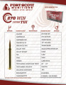 Fort Scott Munitions .270 Winchester 130gr Solid ammunition