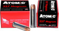 Atomic Ammunition .357 Magnum 158gr Jacketed Hollow Point (JHP) ammunition