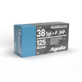 Aguila Ammunition .38 Special 125gr Jacketed Hollow Point (JHP) ammunition