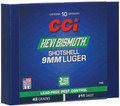 CCI 9mm Luger 43gr Shotshell ammunition