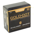Gold Dot 0.400" 180gr Hollow Point (HP)
