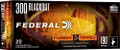 Federal .300 AAC Blackout 190gr Polymer Tipped ammunition