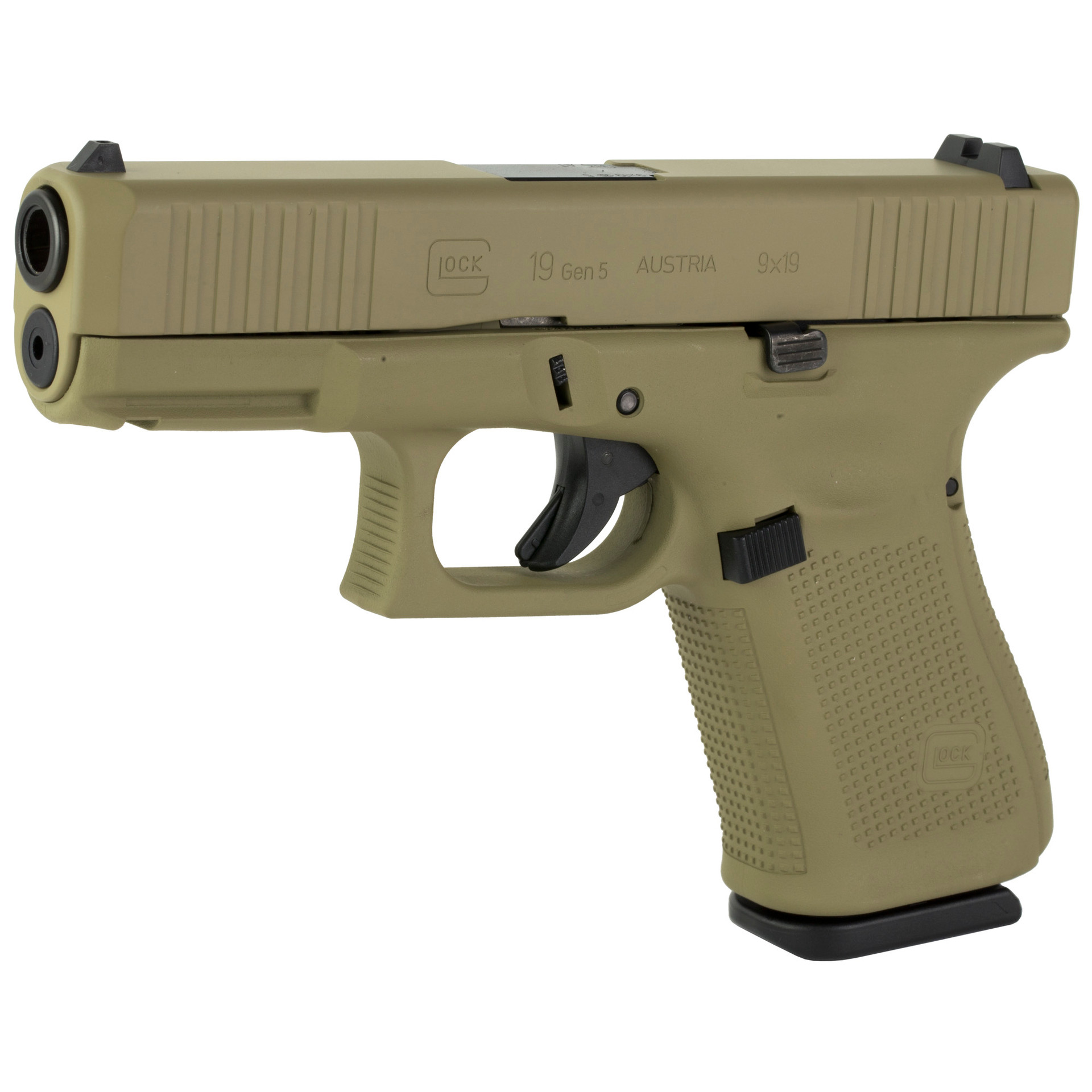 GLOCK G19 Gen5 MOS 9mm Compact Pistol - Saint Barbs
