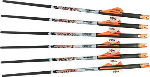 Ravin Xbow Arrow Premium - Carbon with 2" Vane .001" 6pk*