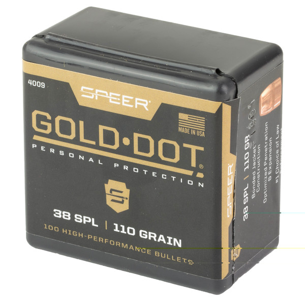 Speer Gold Dot 0.357" 125gr Hollow Point