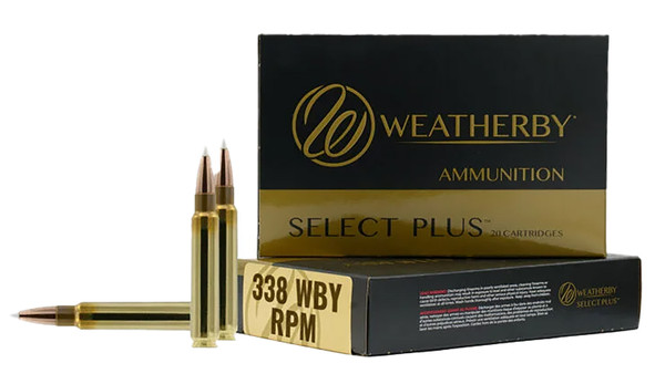 Weatherby Select Plus .338 Weatherby RPM 225gr Barnes TTSX