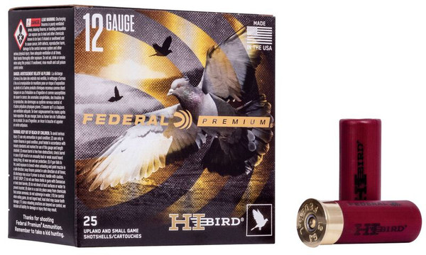 Federal Hi-Bird 12 Gauge 2.75" 1 1/8 oz. #8