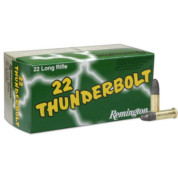 Remington .22 LR 40gr Lead Round Nose (LRN) ammunition
