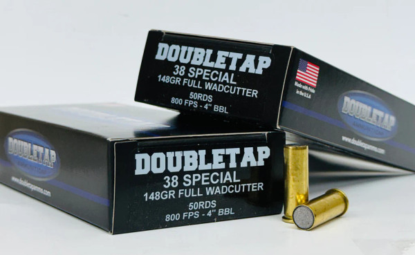 DoubleTap .38 Special 148 Grain Wadcutter