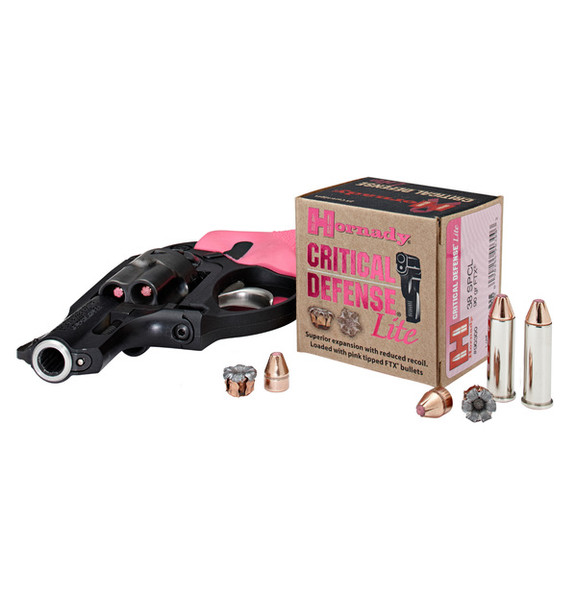 Hornady Critical Defense Lite .38 Special 90 Grain FTX
