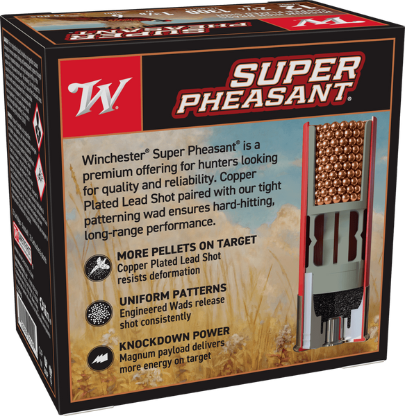 Winchester Super Pheasant 12 Gauge 2.75" 1 3/8 oz. #6