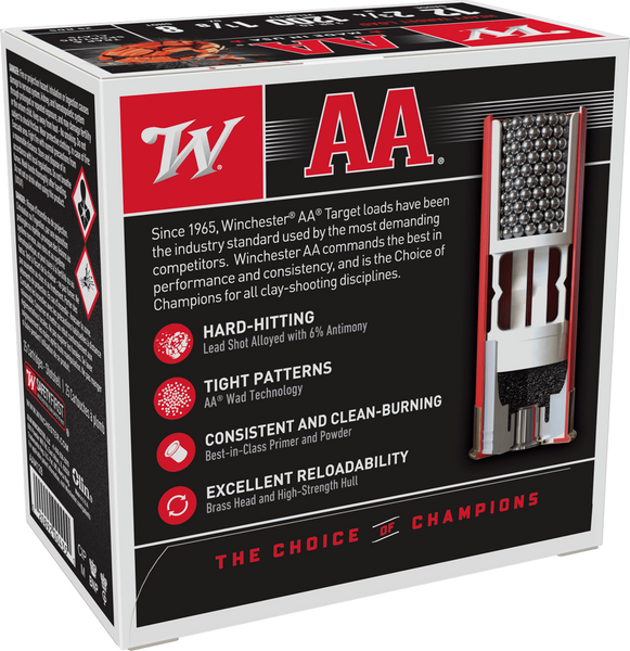 Winchester AA 12 Gauge 2.75" 1 1/8 oz #8