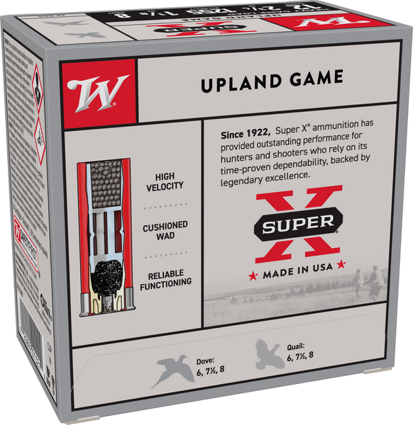 Winchester Super X 12 Gauge 2.75" 1 1/8 oz. #8