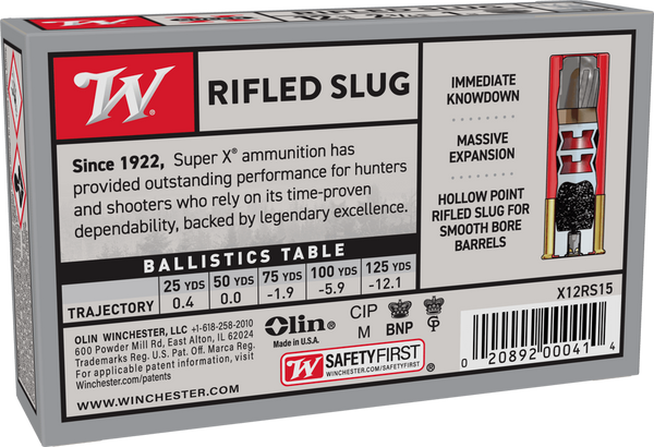 Winchester 12 Gauge ammunition