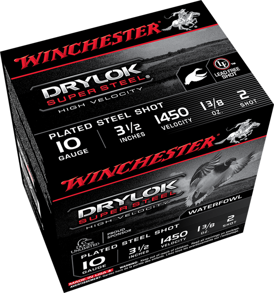 Winchester Drylok 10 Gauge 3.5" 1 3/8 oz. #2