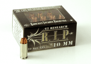 G2 Research 10mm 115gr Solid ammunition