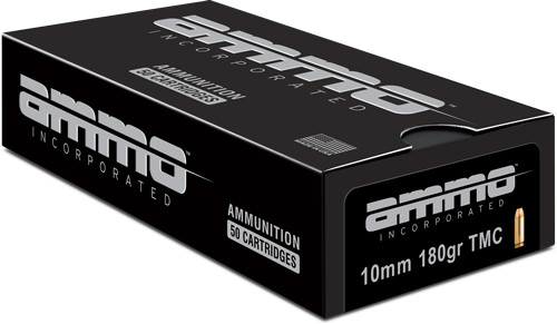 Ammo Inc 10mm 180gr Total Metal Coating (TMC) ammunition