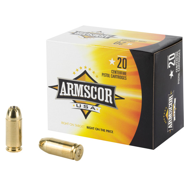 Armscor .40 S&W 180gr Jacketed Hollow Point (JHP) ammunition