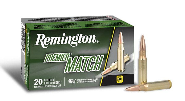 Remington .308 Winchester 175gr Open Tip Match (OTM) ammunition