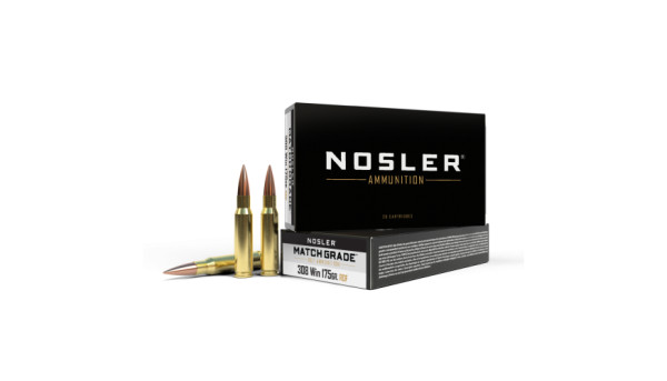 Nosler Match Grade .308 Win. 175 Grain RDF