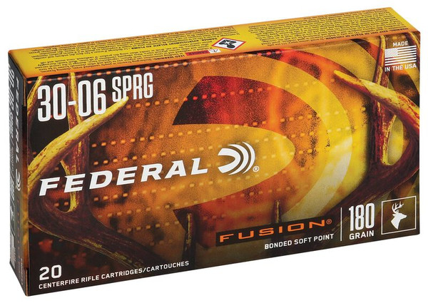 Federal .30-06 Springfield 180gr Soft Point ammunition