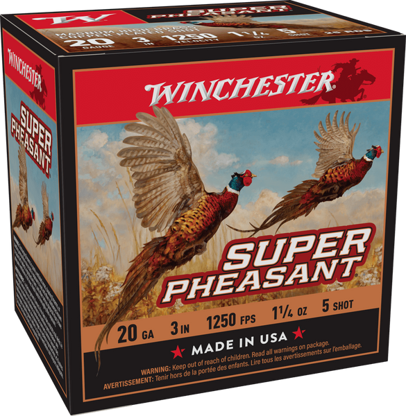 Winchester Super Pheasant 20 Gauge 3" 1 1/4 oz. #5