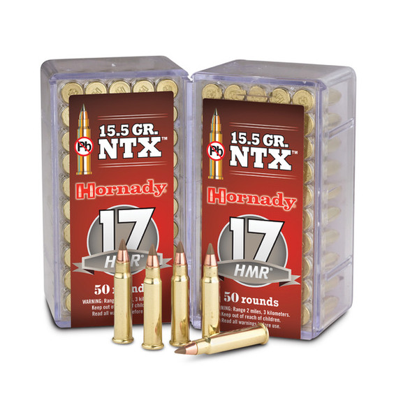 Hornady .17 HMR 15.5gr Polymer Tipped ammunition