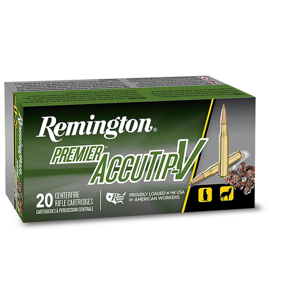 Remington .243 Winchester 75gr Polymer Tipped ammunition