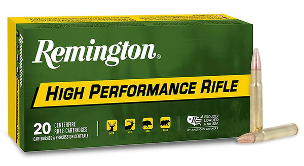 Remington .35 Whelen 250gr Soft Point ammunition