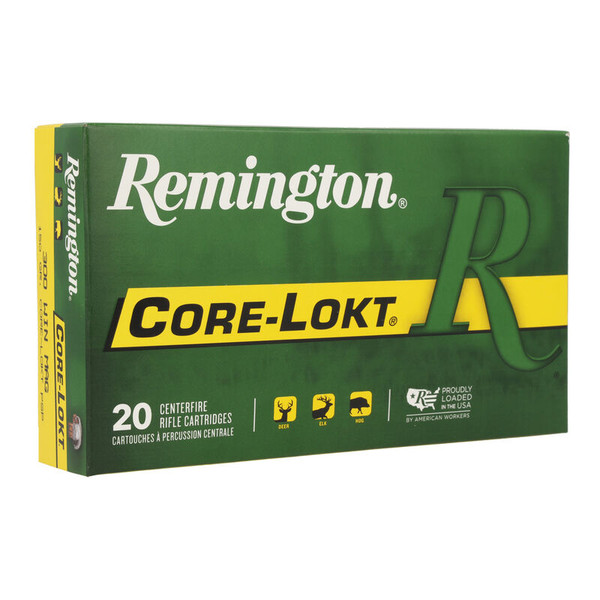 Remington .300 Winchester Magnum 150gr Soft Point ammunition