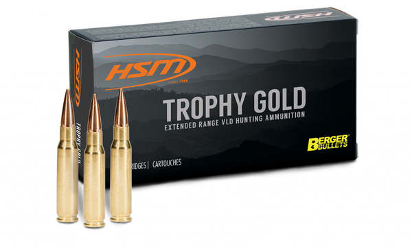 HSM Trophy Gold .300 Win. Mag. 185 Grain Berger VLD Hunting