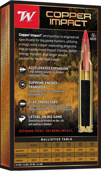 Winchester .300 Winchester Magnum 150gr Polymer Tipped ammunition