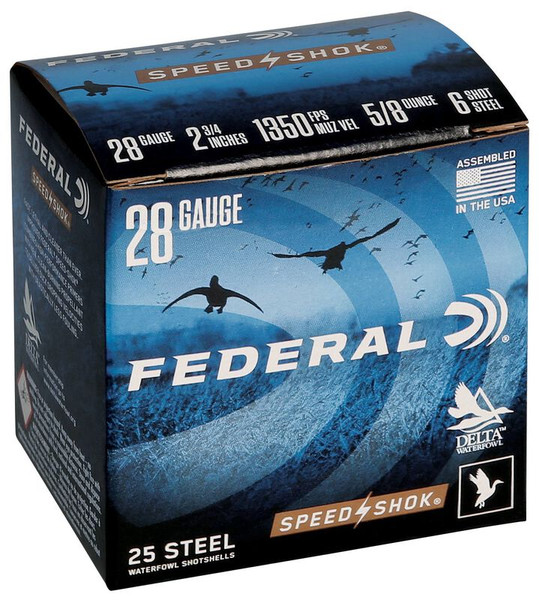 Federal Speed-Shok 28 Gauge 2.75" 5/8 oz. #6
