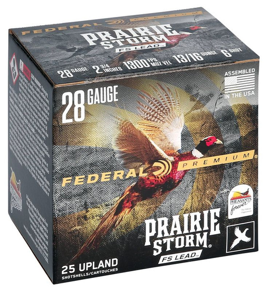 Federal Prairie Storm FS Lead 28 Gauge 2.75" 13/16 oz. #6