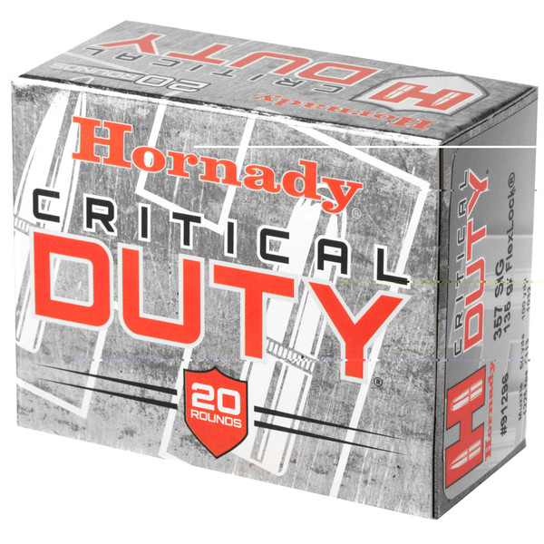 Hornady .357 Sig 135gr Polymer Tipped ammunition