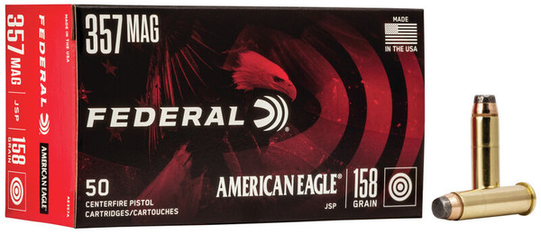 Federal .357 Magnum 158gr Soft Point ammunition