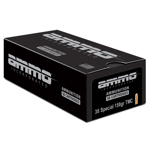 Ammo Inc. 38 Special 158 Grain Total Metal Coating (TMC)
