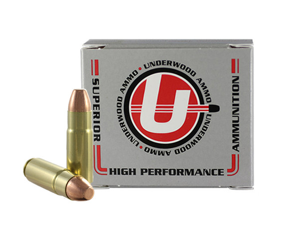 Underwood .458 SOCOM 350 Grain Full Metal Jacket-Flat Nose