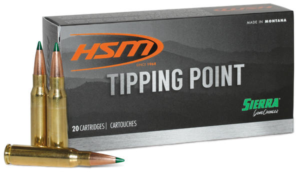 HSM Ammo .308 Winchester 165gr Polymer Tipped ammunition