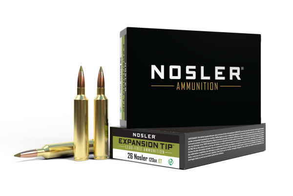 Nosler .26 Nos. 120 Grain Expansion Tip
