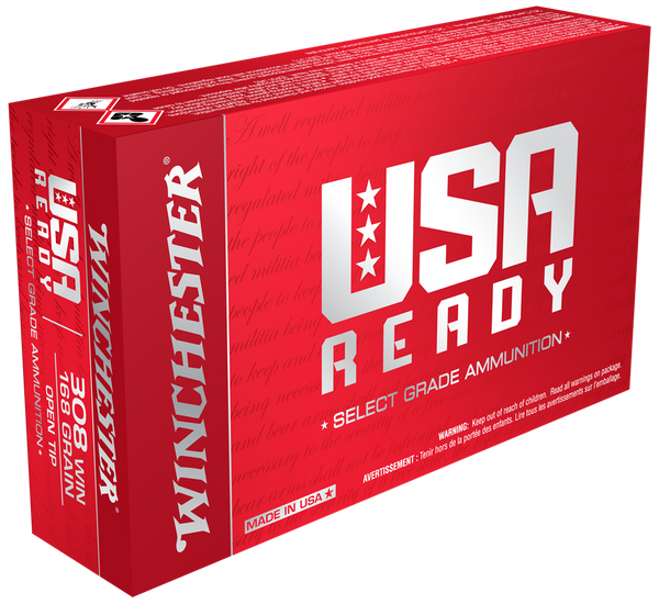 Winchester .223 Remington 62gr Open Tip Match (OTM) ammunition