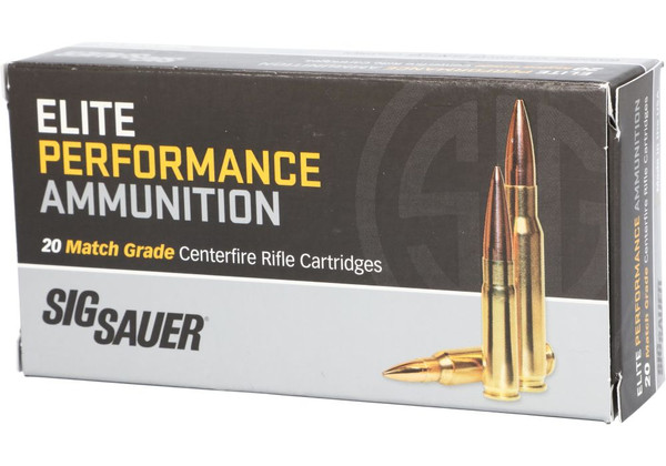 Sig Sauer .308 Winchester 175gr Open Tip Match (OTM) ammunition