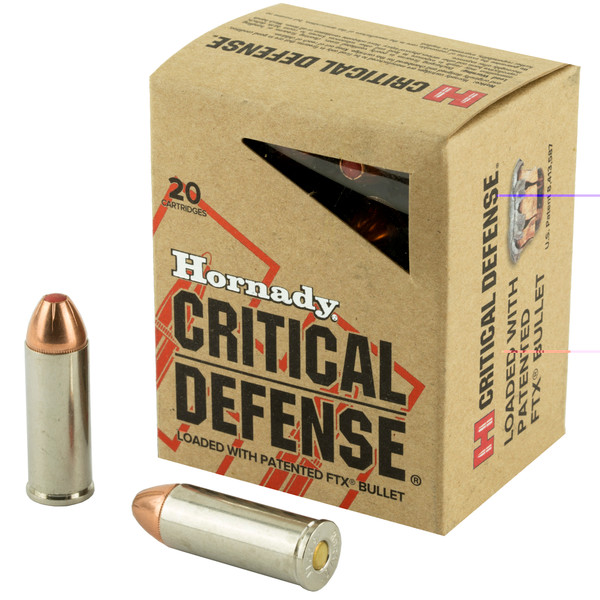 Hornady .45 Colt 185gr Jacketed Hollow Point (JHP) ammunition