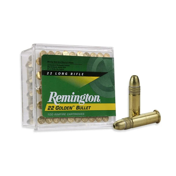 Remington .22 LR 36gr Hollow Point (HP) ammunition